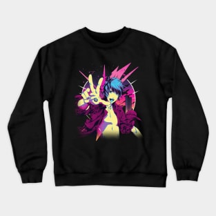 Syo Kurusu Energizing Anime Beat Tee Crewneck Sweatshirt